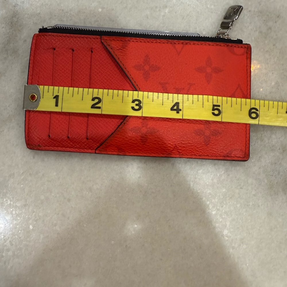 LOUIS VUITTON RARE Taigarama Coin Card Holder Rogue - Picture 12 of 13